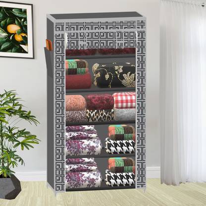 SB07 5 Layer Unique collapsible wardrobe PP Collapsible Wardrobe