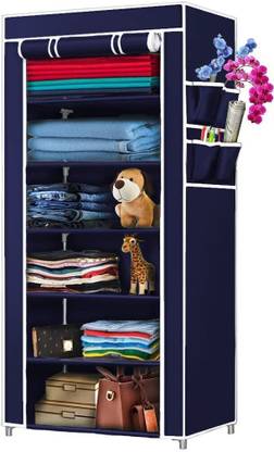 GlowSilk PVC Collapsible Wardrobe