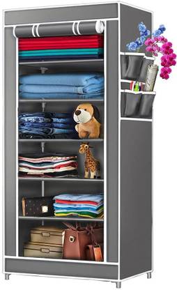 GlowSilk PVC Collapsible Wardrobe