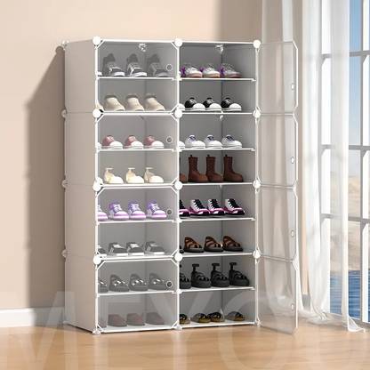 Keekos Plastic Collapsible Shoe Stand