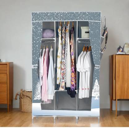 Lyzoo Carbon Steel Collapsible Wardrobe