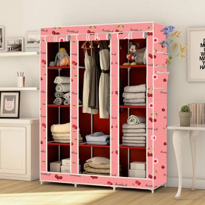 Flipkart Perfect Homes Studio PP Collapsible Wardrobe
