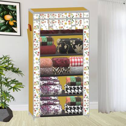 SB07 5 Layer Unique collapsible wardrobe PP Collapsible Wardrobe