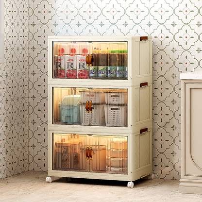 KUBER INDUSTRIES PP Collapsible Wardrobe