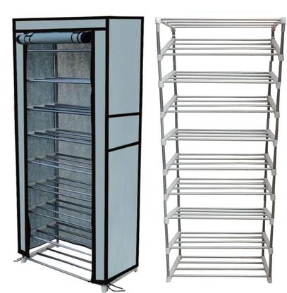 RAXON WORLD Carbon Steel Collapsible Wardrobe