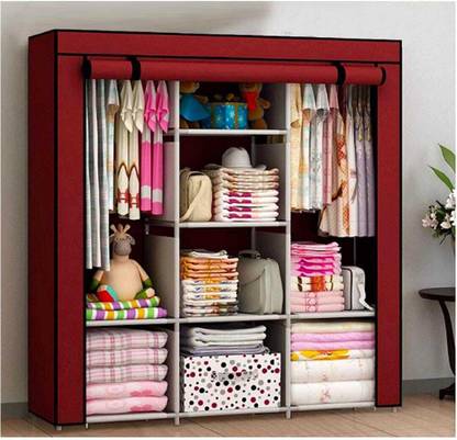 Flipkart Perfect Homes Studio PP Collapsible Wardrobe