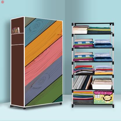 Jhajharia PVC Collapsible Wardrobe