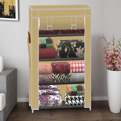 SB07 A4 Unique Color PP Collapsible Wardrobe