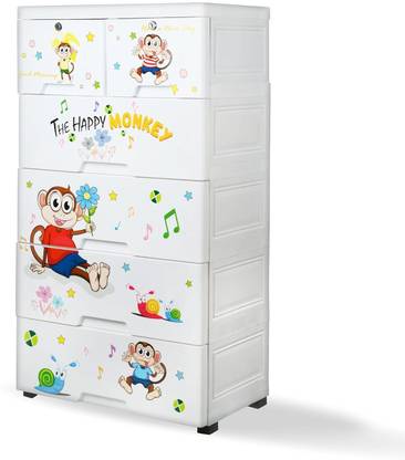 ASHLAS Chest Of Drawers : Versatile Drawer SOrganizer & Organisers Storage Box PP Collapsible Wardrobe