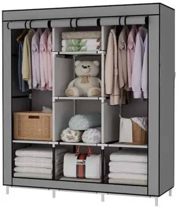Attache Metal 3 Door Wardrobe