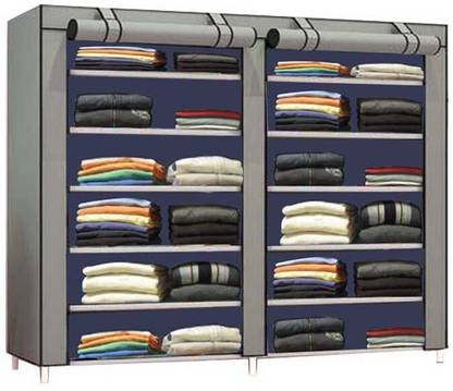 GlowSilk PVC Collapsible Wardrobe