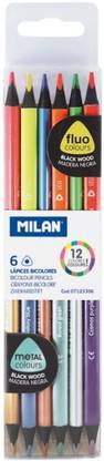 Milan Color Round Shaped Color Pencils