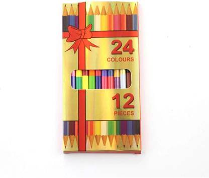 53 Arts 12 Pencil round Shaped Color Pencils