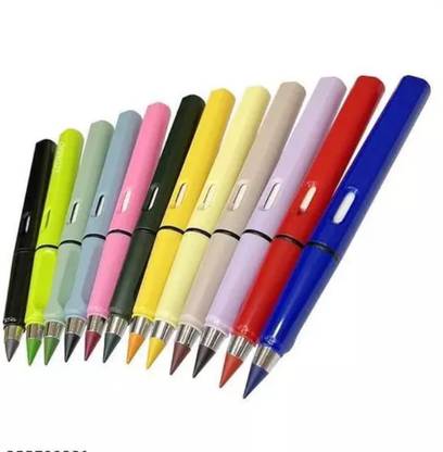 SunriseTrading Erasable Colored Pencils Round Shaped Color Pencils