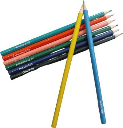 Toodles Colourful Art Regular Shaped Color Pencils