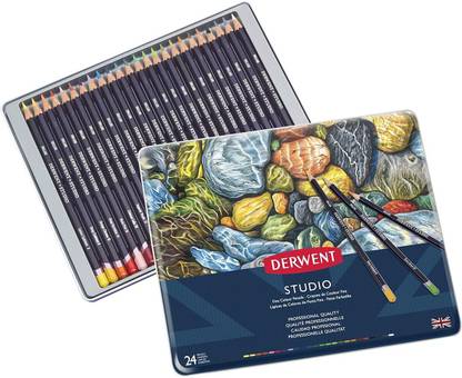 Derwent Studio Round Shaped Color Pencils