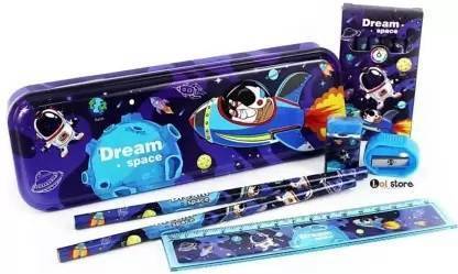 Rockjon 8 In1 Mix Stationery Gift Set N/A Shaped Color Pencils