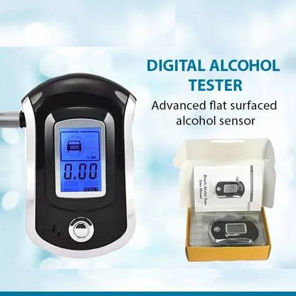 BALRAMA High Precision Professional Alcohol Concentration Tester AT 818 Breath Analyzer Analytical Scale