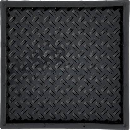 Reyal Black Capsule Chequered Paver Block Mould 12" x12 Column Cap & Base