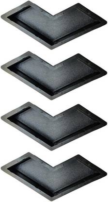 vilas 3D (V - Shape) Paver Block Mould 50mm Interlocking Paver Block Mould (Pack Of 4) Column Cap & Base