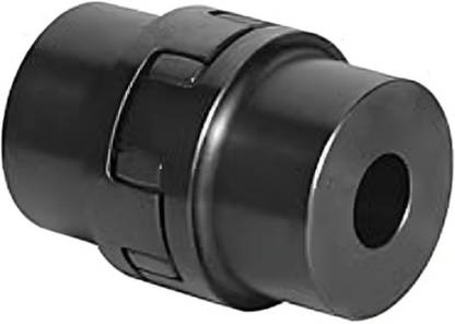 Implemental Lovejoy Jaw Coupling with Flexible Rubber Spider Coupler Insert (L-225) Column Cap & Base