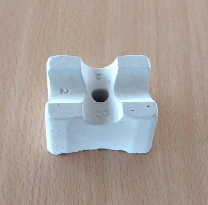 GrahLogy 50Pcs Cement Concrete Cover Block for Slab/Beam/Plinth/Shuttering Shunting/Roof Column Cap & Base