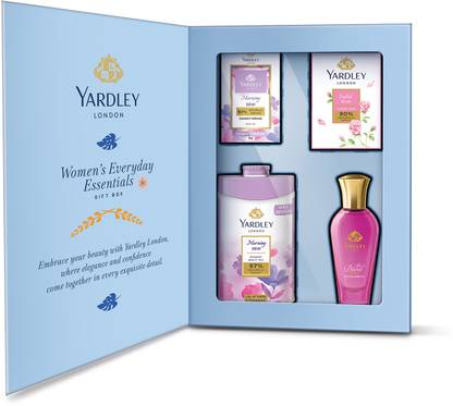 Yardley London Luxury Essentials Gift Set for Women Combo Set