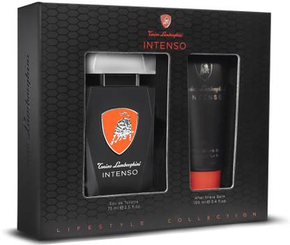 Tonino Lamborghini INTENSO GIFT SET || Eau de Toilette 75ML + AFTER SHAVE BALM 100ML Eau de Toilette  -  175 ml