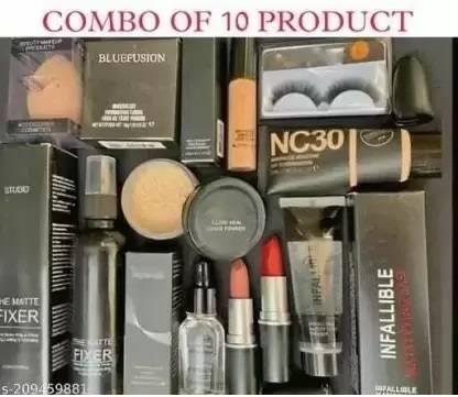 Huemic best face makeup combo pack 10 pc