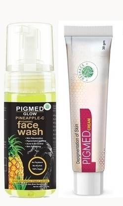 Neuhack Pigmed Combo | Pigmentation, Dark spots, Acne marks removal Face Wash & cream
