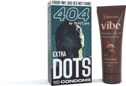 Bold Care 404 Extra Dots Condoms for
