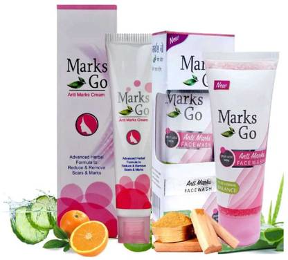 Marks Go Hapdco Anti Marks And Pimples Fairness cream and facewash