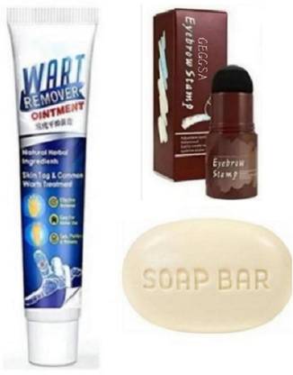 Geggsa Wart Remover Cream With Eyebrow & Soap Bar