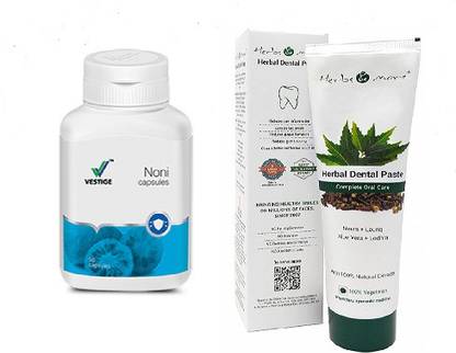 NETSURF Toothpaste (125g) & Noni (90 Capsules)