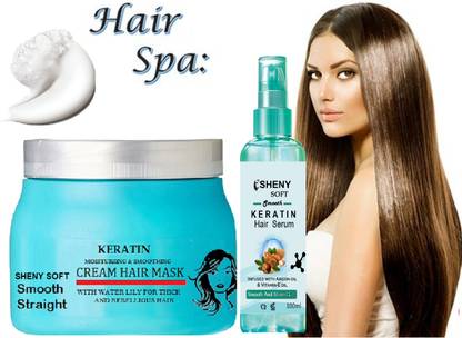 sheny soft Hair Growth Serum and hair spa cream smooth hair