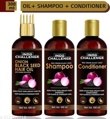 INDO CHALLENGE Apply Onion Oil Directly to The Scalp And Gently Massage it in Circular Motions Using Your Fingertips