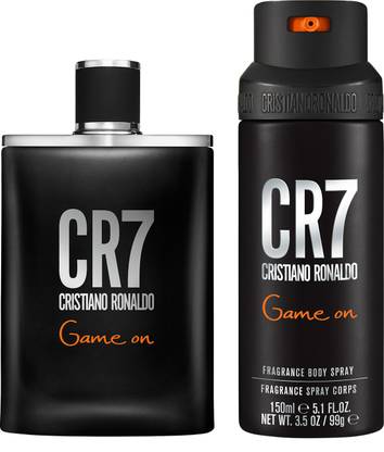 Cristiano Ronaldo CR7 Game On Eau de Toilette 100ml + Body Spray 150ml Combo Set