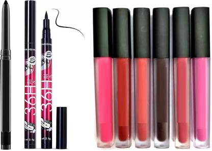 FRIPPE Kajal & Waterproof Eye Liner 36H & The Set of 6