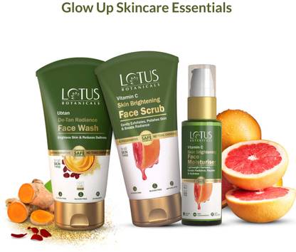 Lotus Botanicals GLOW UP SKINCARE ESSENTIALS