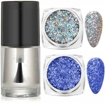 MYEONG glitter eyeshadow powder & Nail paint