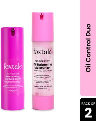 Foxtale Oil Control Duo – Clarify, Hydrate & Control Oil