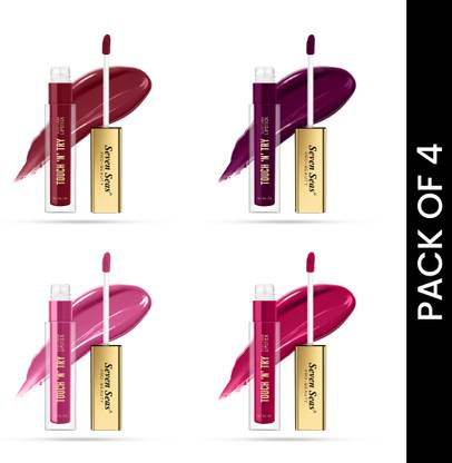 Seven Seas TOUCH 'N' TRY Velvet Liquid Lipstick | Non-Transfer Long Lasting Liquid Lipstick