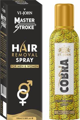 VI-JOHN Master Strke Painless Hair Removal Spray For Chest, Arms and Legs