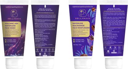 Bellakaya Waterless Facewash & Moisturizer