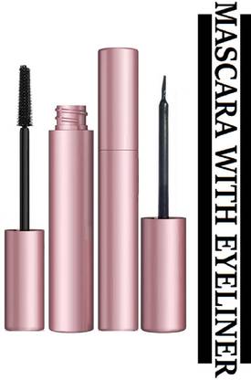 Neycare liquid new matte water proof eyeliner with mascara pack of 2