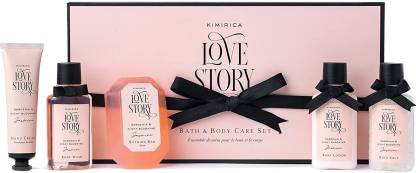 KIMIRICA Love Story Luxury Bath & Body Care Gift Box/Gift Set Combo For Men & Women