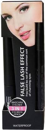 Vancefame False Lash Effect Mascara Eyeliner 3 in 1