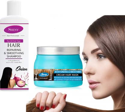 Sheny Smooth Shampoo for Softer And hair spa smooth, shiny & strong