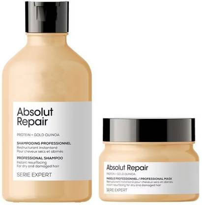 ABSOLUTE REPAIR Shampoo and Mask For Dry And Damaged Hair