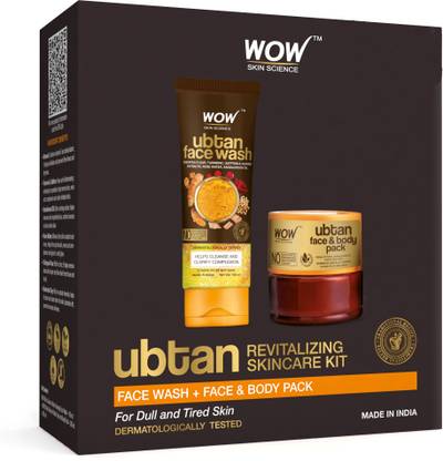 WOW SKIN SCIENCE Ubtan Glowing Skincare Kit